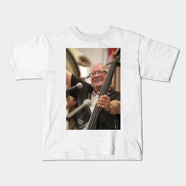 Marshall Lytle Photograph Kids T-Shirt by Concert Photos